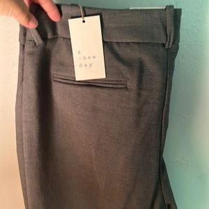 Gray dress pants